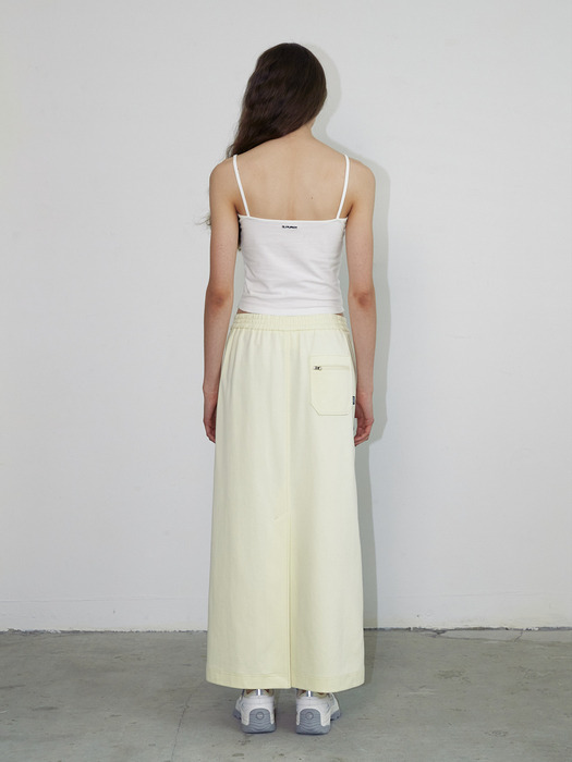 Q Maxi Skirt - Cream