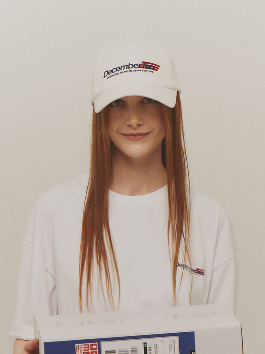 December Ten Logo Cap (White)