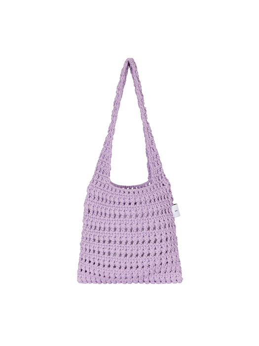 Heart Knit Bag in Purple VX3MG310-82