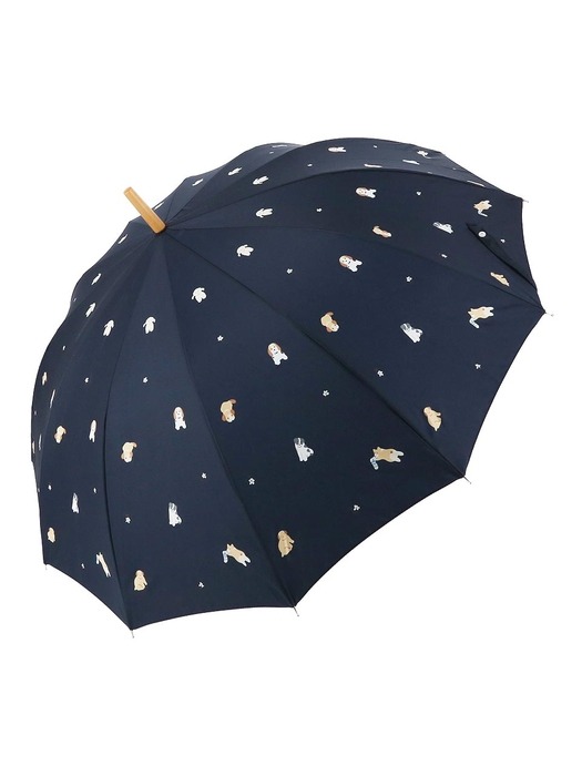 기라로쉬 강아지패턴 12K 장우산 MUGLU10181 (핑크,브라운,네이비)