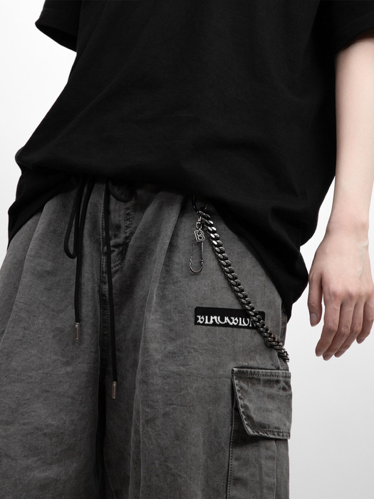 BBD B Logo Pants Chain (Silver)