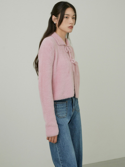 23FW SOFT ECO-ANGORA CARDIGAN_3COLOR