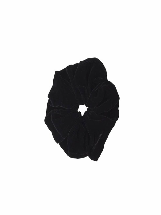 Velvet Scrunchies Black