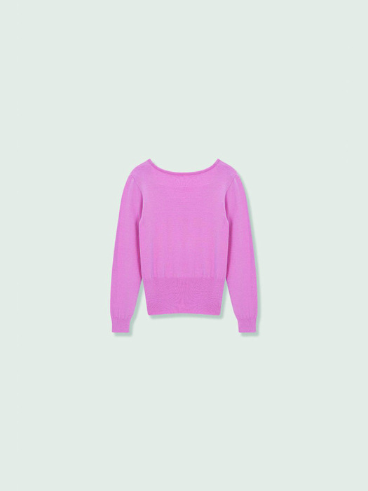 Sana backless knit - Pink