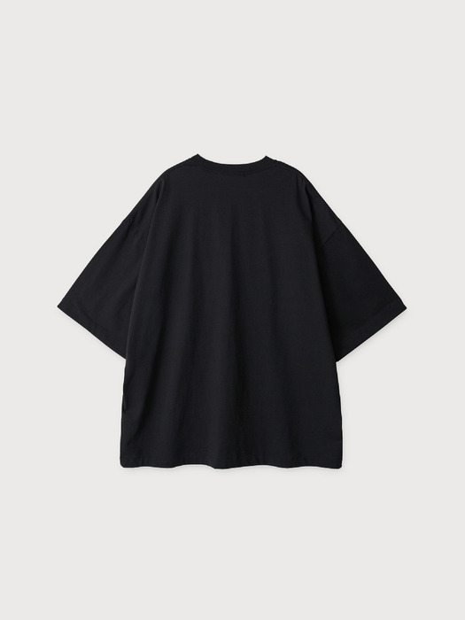[강연재 pick] heavy cotton oversize t-shirt_black