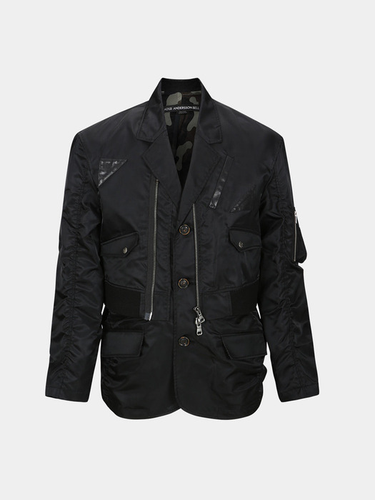 FLIGHT BOMBER BLAZER awa579m(BLACK)