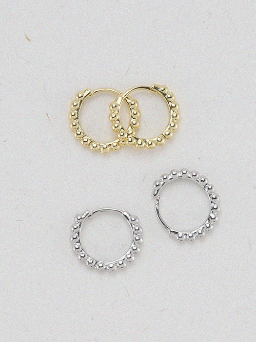 [925 Silver] Biny Earrings_2 Colors