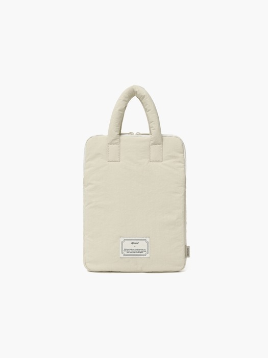 everyday tablet pouch - natural