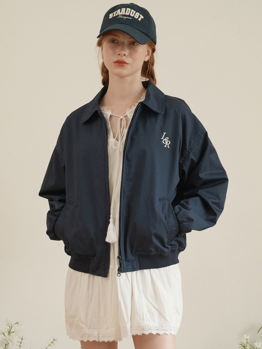 Stardust Collar blouson Navy