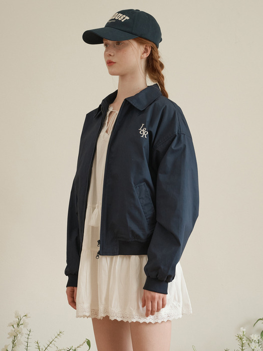 Stardust Collar blouson Navy