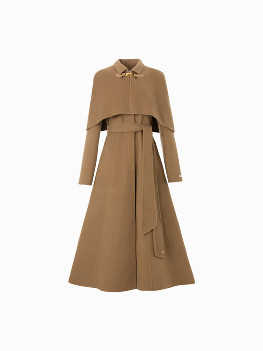 Maylin Cape Coat (Camel)