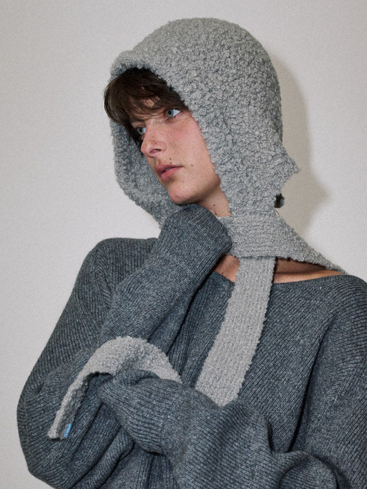 Baraclava_Boucle Grey