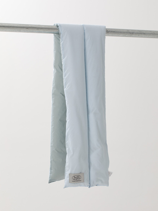 JINI PADDING MUFFLER BLUE GRAY