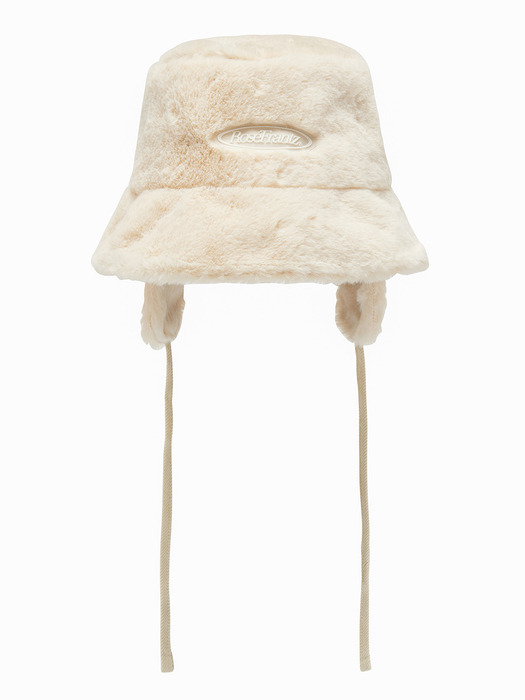 Mink Bucket Hat [Ivory]