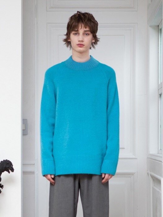 ICELANDIC SWEATER TURQUOISE