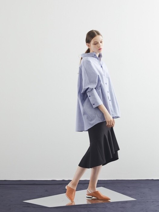 BUTTERFLY LONE SLEEVE SHIRTS_BL