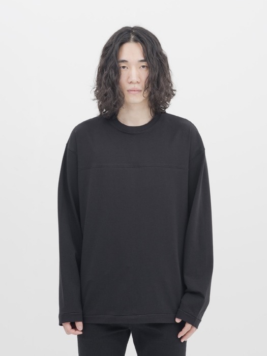 Reversible L/S T-Shirt (Black)