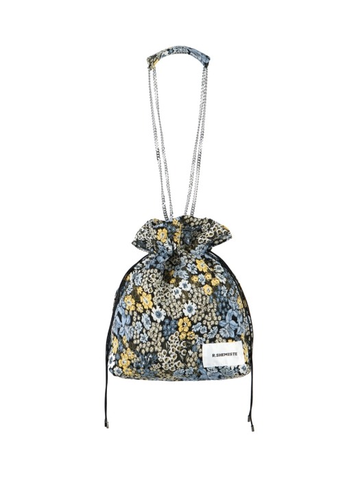 Flower bucket bag - BL