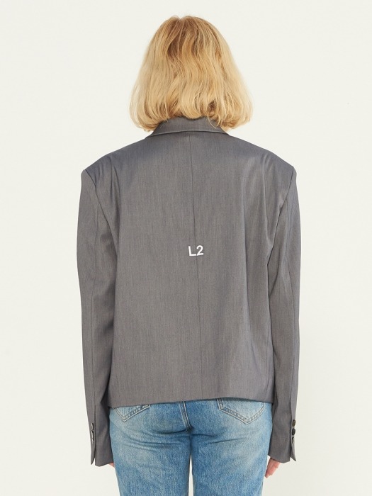 WE Cropped Jacket (gray)