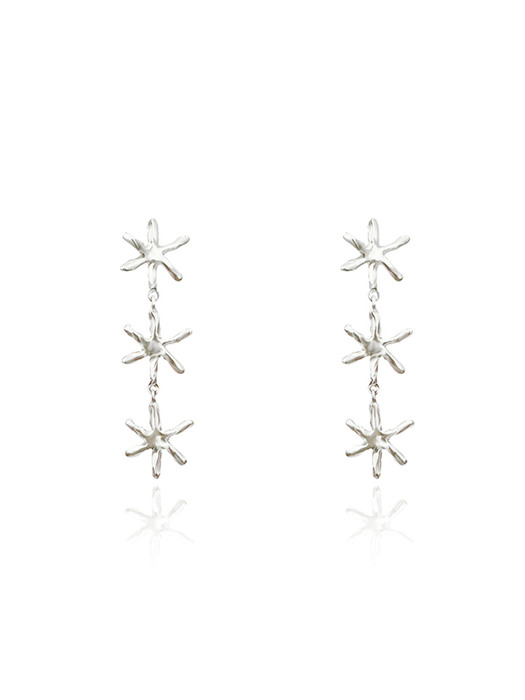 The classical star earrings no.4