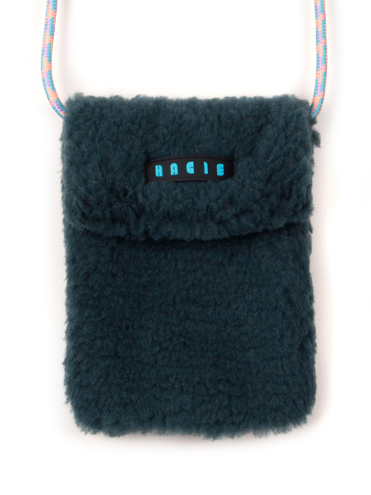 REAL FUR CROSSBODY MINI BAG [BLACK][PINK][CAMEL][BLUEGREEN]