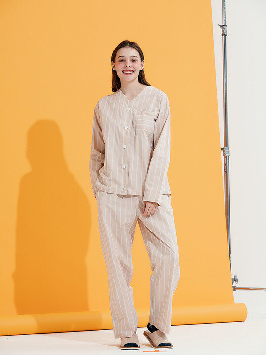 Women`s Isabella V-neck Pajama Set