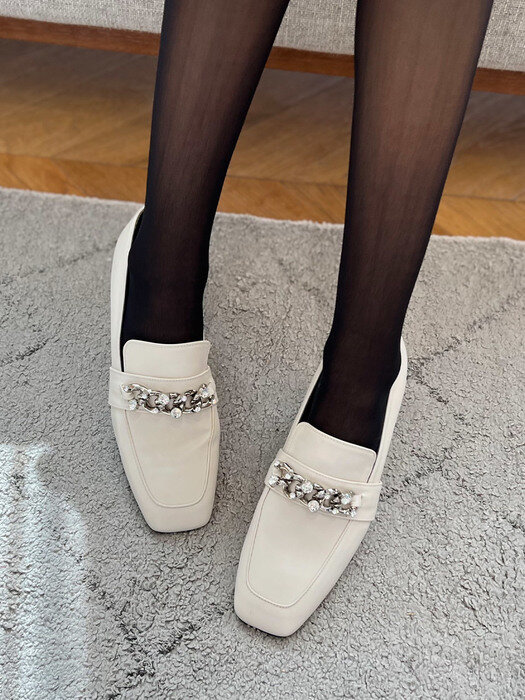 Regina Cristal Chain Loafer/L3002/IV