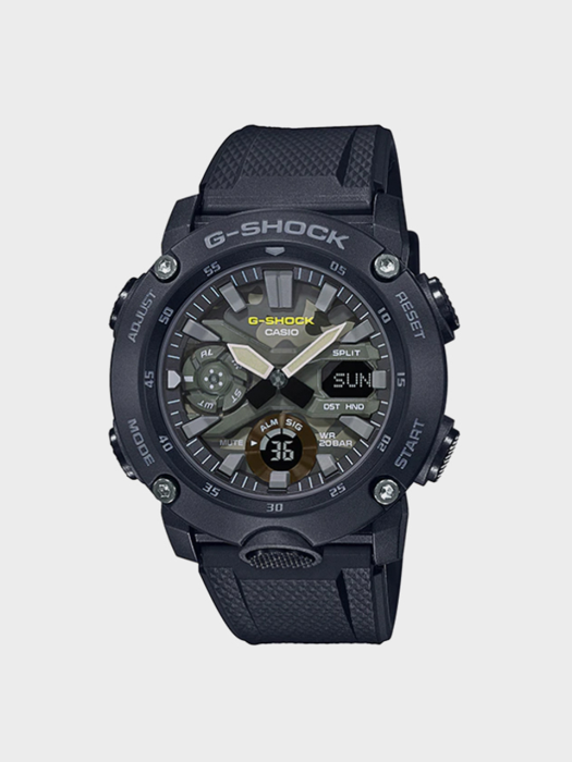 G-SHOCK 지샥 GA-2000SU-1A 남성 우레탄밴드 손목시계
