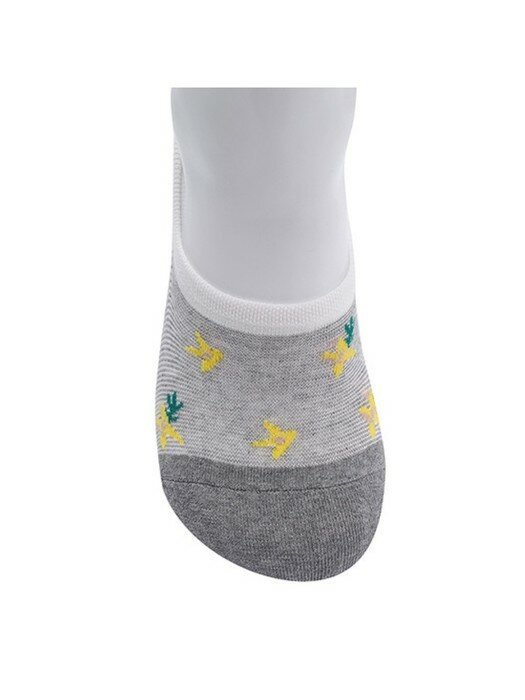 forsythia pattern hidden socks_CALAX21451GYX