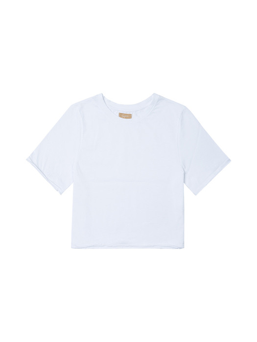 SI TP 5001 Washing Crop T-shirts_Off white
