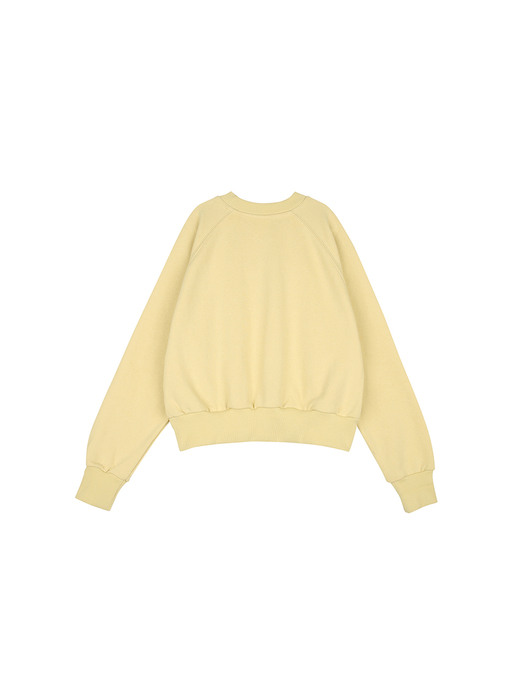 WV Emblem Crop Sweat-shirt [Lime]