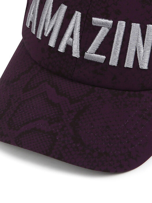 EMBROIDERDE LOGO CAP DEEP PURPLE