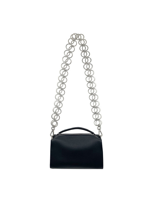 Roller bag with keyring chain - Black