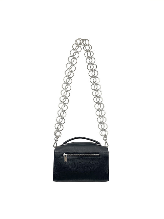 Roller bag with keyring chain - Black