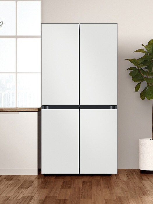 비스포크 냉장고 4도어 RF85A910101 코타화이트 875L 1등급 2021년 출시 공식인증점 (설치배송)