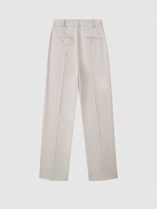 Tapered Wide Trouser / Sand