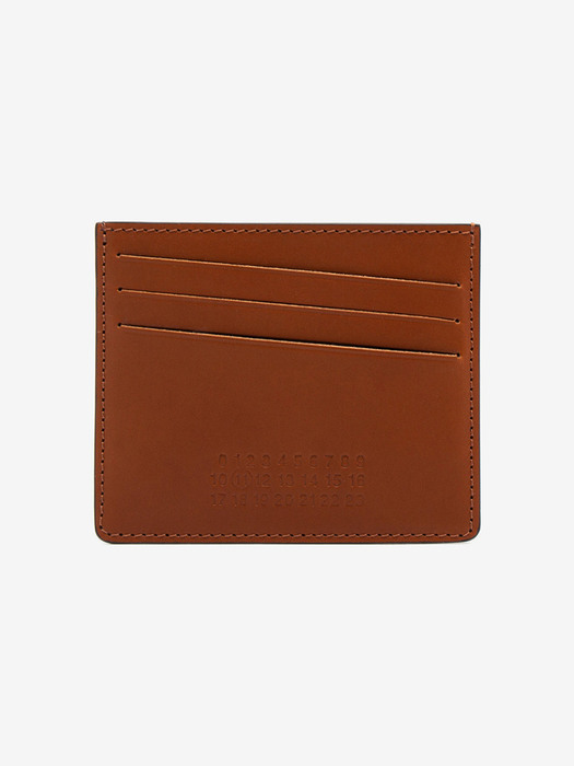 [UNISEX] 21SS STITCH LEATHER CARDHOLDER TAN S35UI0512 PS935 H4200