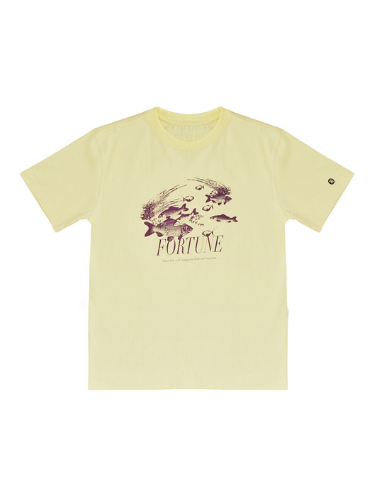 [EXCLUSIVE] Fortune T-Shirt, Pale Yellow