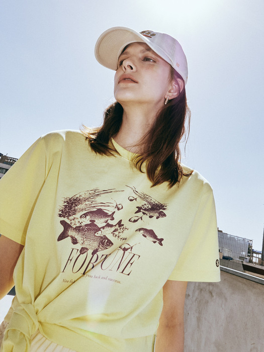 [EXCLUSIVE] Fortune T-Shirt, Pale Yellow