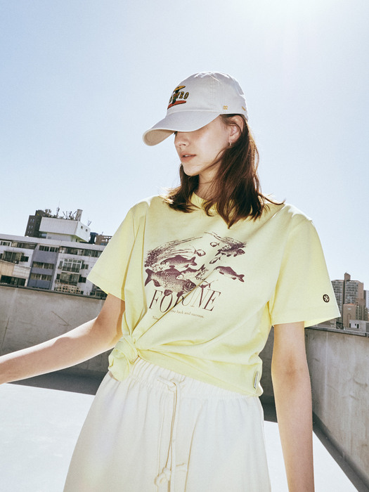 [EXCLUSIVE] Fortune T-Shirt, Pale Yellow