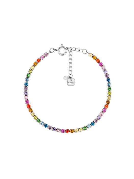 [Silver925] Brillion Rainbow Bracelet_BR1024