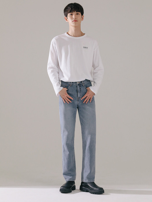 M126 SEMI WIDE DENIM PANTS_MEDIUMBLUE