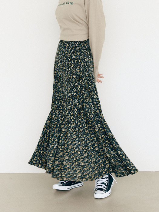 FRENCH BOUQUET LONG SKIRT