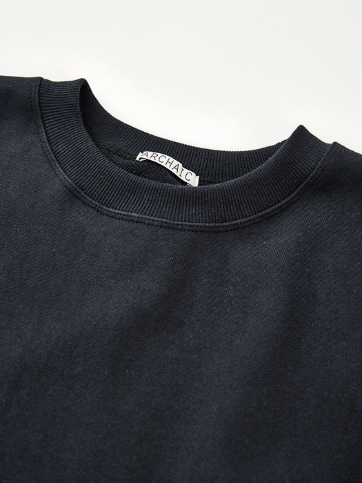 volume heavy sweatshirt_dark navy