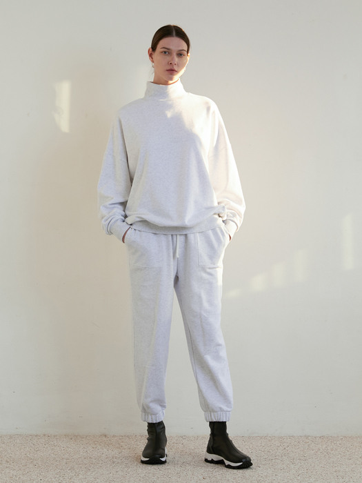 LOGO JOGGER PANTS - WHITE