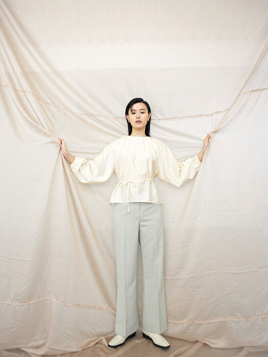 Bloom Blouse [ Cream ]