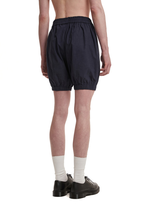 Ballooned Mini Short_Navy