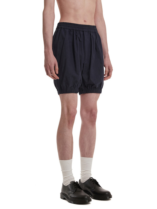 Ballooned Mini Short_Navy