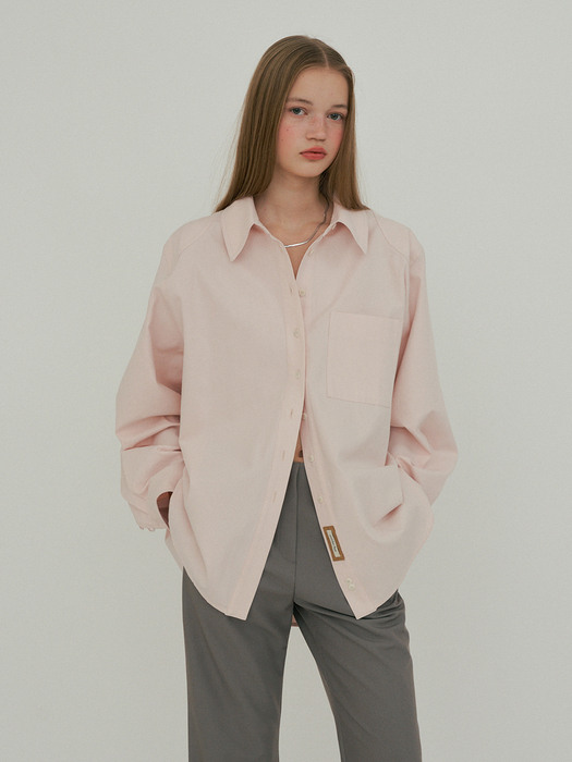 label overfit shirts_baby pink