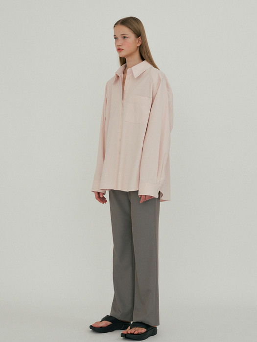 label overfit shirts_baby pink